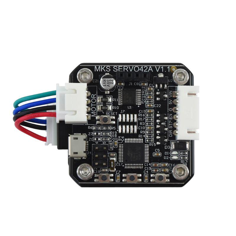 MakerBase MKS Closed Loop Nema 17 SERVO42 Motor with Adapter for 3D Printers (Without Display) V1.1