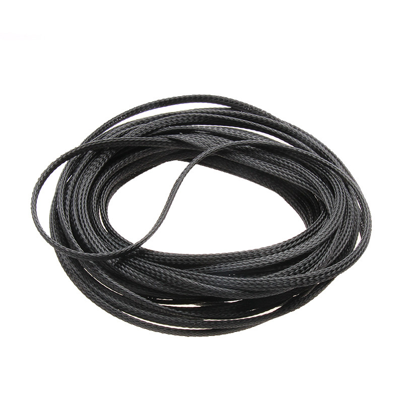 Nylon 14mm Expandable Braided Sleeve for Wire Protection-2M Length