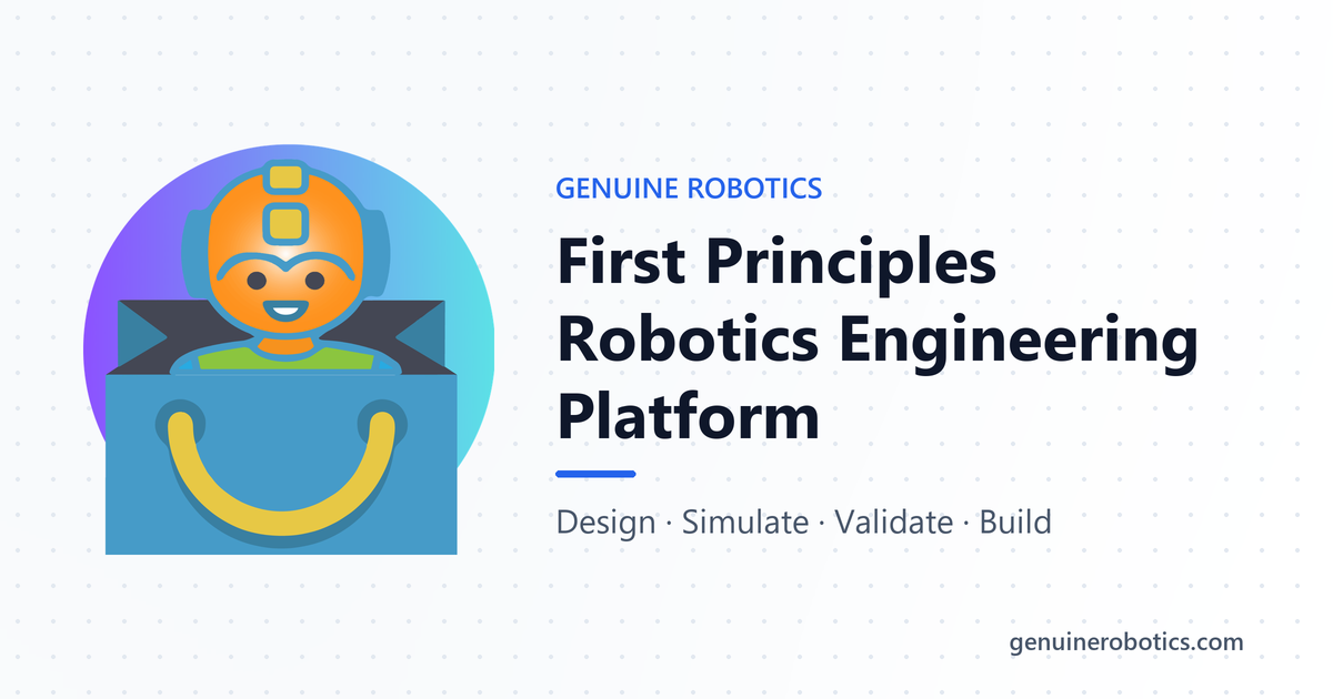 Genuine Robotics visual