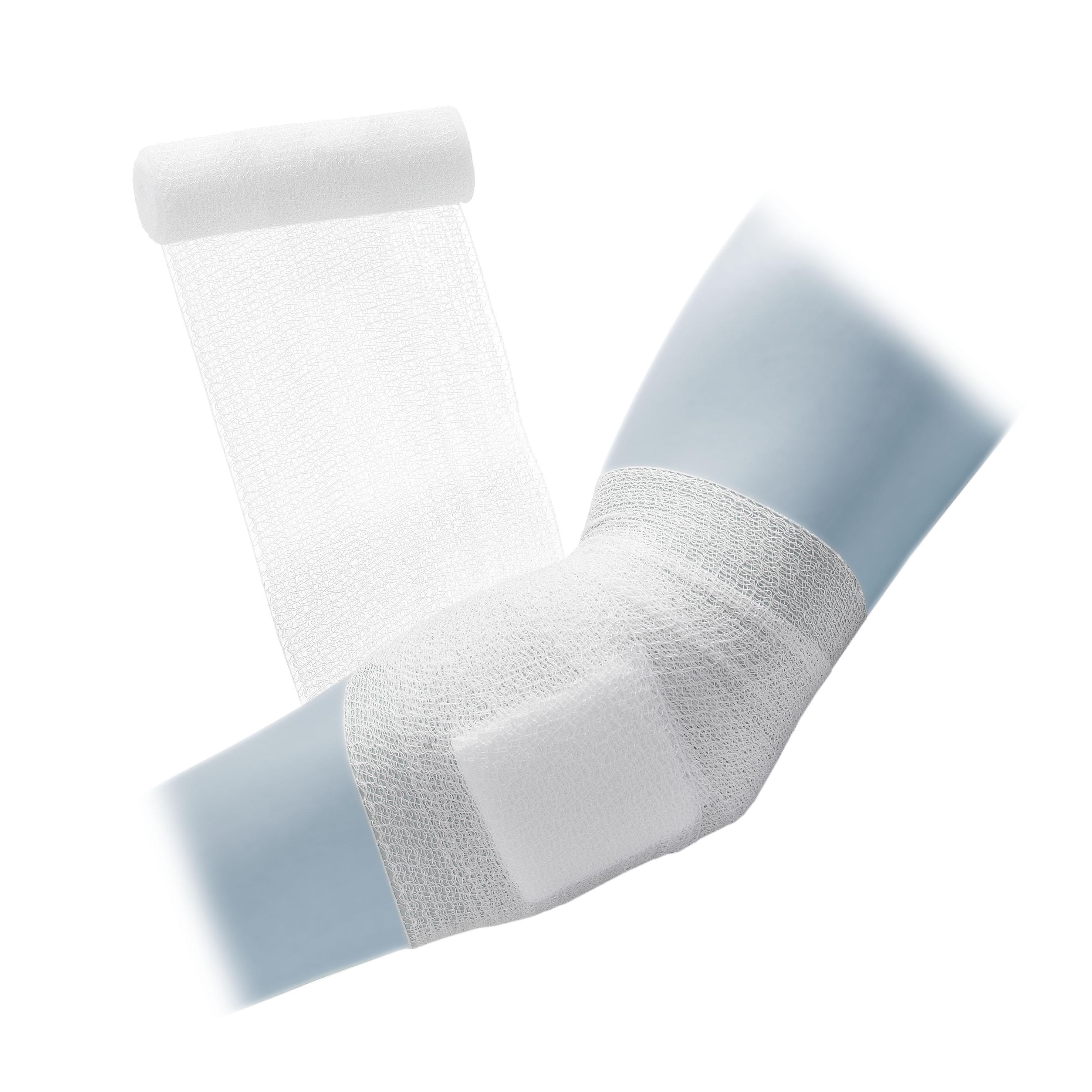 ABE Last® krepp doppelt steril Krepp elastische Fixierbinde, doppelt steril, 8 cm x 4 m,