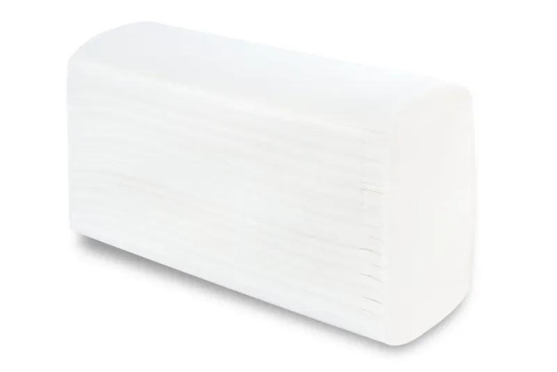 FUNNY Papierhandtuch, Z-Falz, 2-lagig, hochweiß Zellstoff, 20,5 x 24 cm, 3.750 Blatt