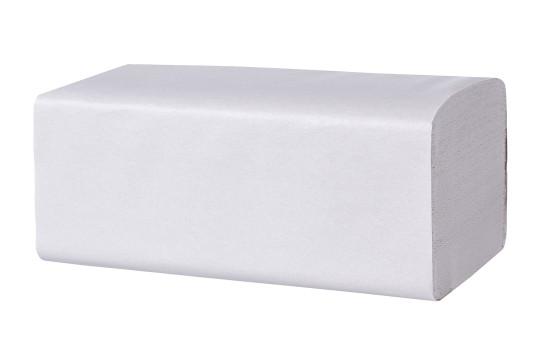 Falthandtücher, V-Falz, 2-lagig, 23,0 x 21,0 cm, 3200 Blatt, Recycling