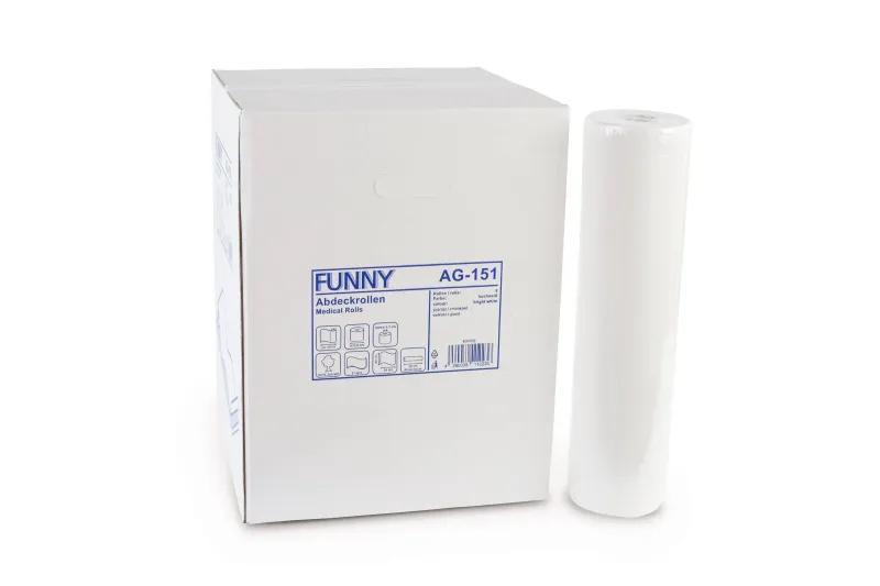 FUNNY Abdeckrollen 50 cm, 2-lagig, Zellstoff 9 Rollen