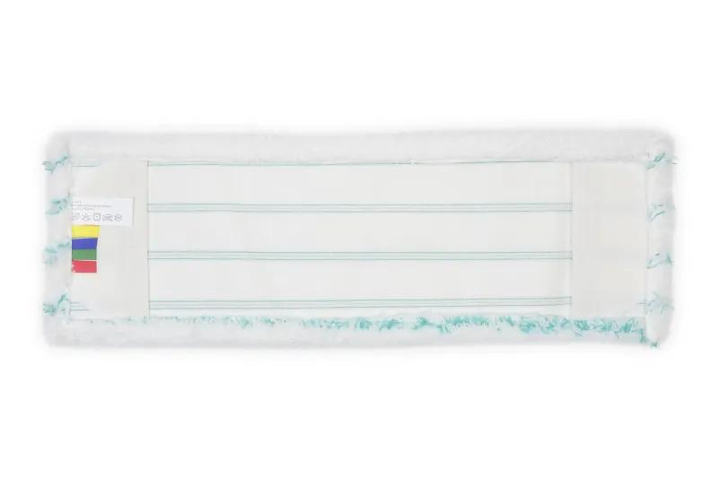 SEMYtop Mikrofaser Wischmopp mit Borsten, 50 cm weiß, 50 Stück