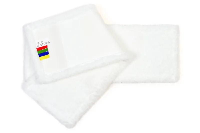SEMYtop Mikrofaser Wischmopp für Breite 50 cm, weiß 50 Stück