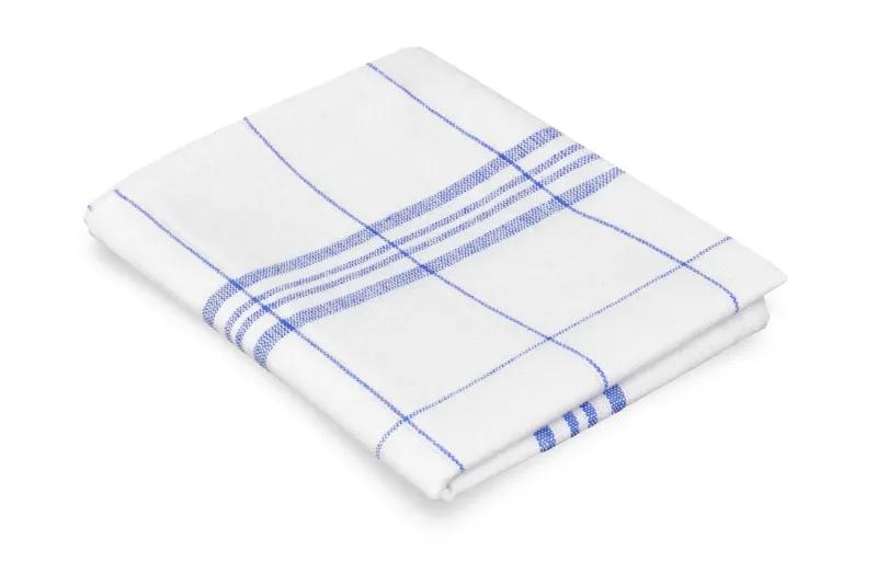 SEMYtop Geschirrtuch 50 x 70 cm, blau 100% Baumwolle, 28x10 Stück