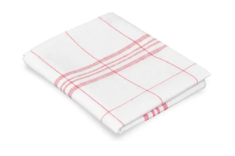 SEMYtop Geschirrtuch 50 x 70 cm, rot 100% Baumwolle, 28x10 Stück