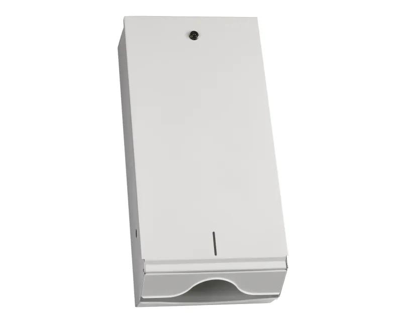 FUNNY Falthandtuch-Spender für V-Falz-Tücher Metall, weiß, für ca 750 Blatt