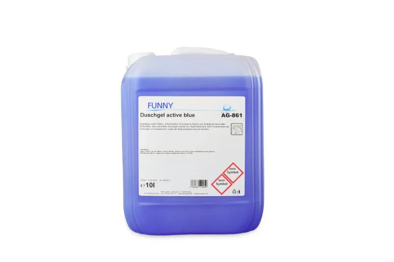 FUNNY Duschgel, 10 l, active blue