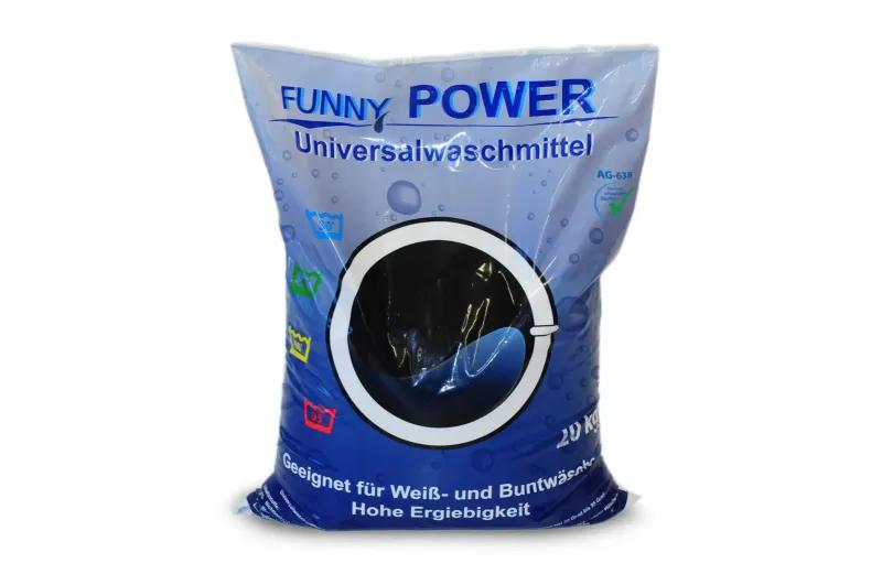 FUNNY FUNNY POWER Universalwaschmittel 20 kg, 30/60/90°C
