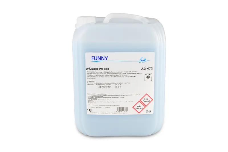 FUNNY Weichspüler besonders flauschig 10 Liter blau