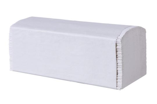 Falthandtücher, V-Falz, 2-lagig, 23,0 x 21,0 cm, 3200 Blatt, Zellulose