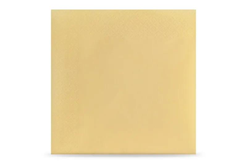 FUNNY Servietten 33 x 33 cm, creme 3-lagig, 1/4-Falz, 4 x 250 Stück