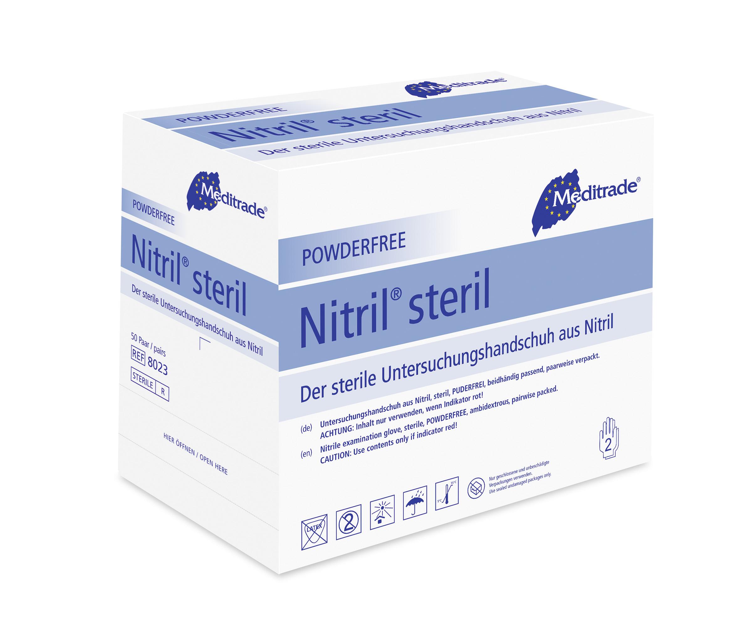 Nitril® steril  Größe S