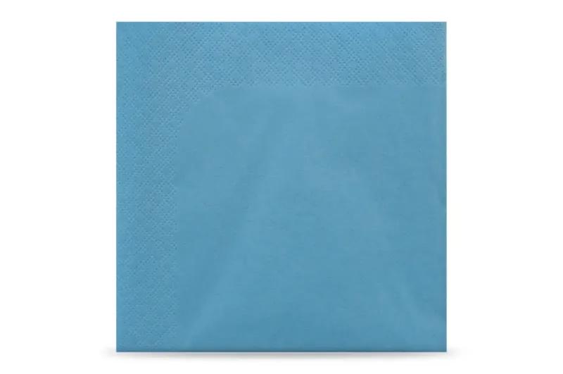 FUNNY Servietten 33 x 33 cm, hellblau 3-lagig, 1/4-Falz, 4 x 250 Stück