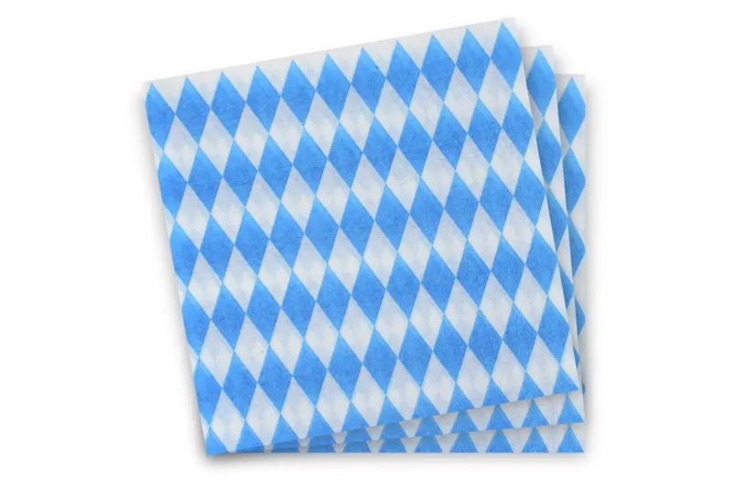 FUNNY Servietten Bay. Raute, 32 x 32 cm 1-lagig, 1/4-Falz, 10 x 400 Stück