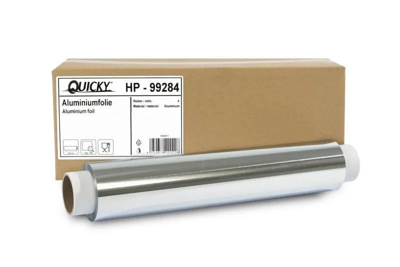 Quicky Alufolie, 29 cm, Typ 150, lose 4 Rollen