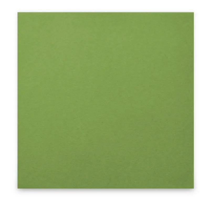 Quicky Airlaid-Servietten 40 x 40 cm, blattgrün 1/4-Falz, 16 x 50 Stück