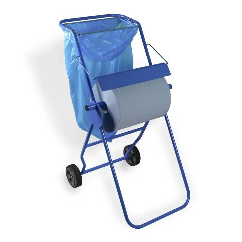 SEMYtop Putzrollen-Spender, Bodenständer, Metall 