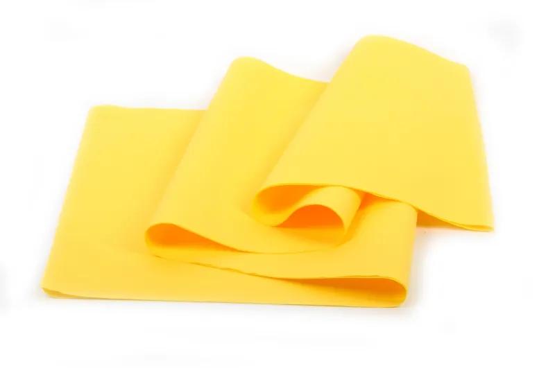 SEMYtop Tischtuchrollen Airlaid, gelb 120 cm, 24 m, 6 Rollen