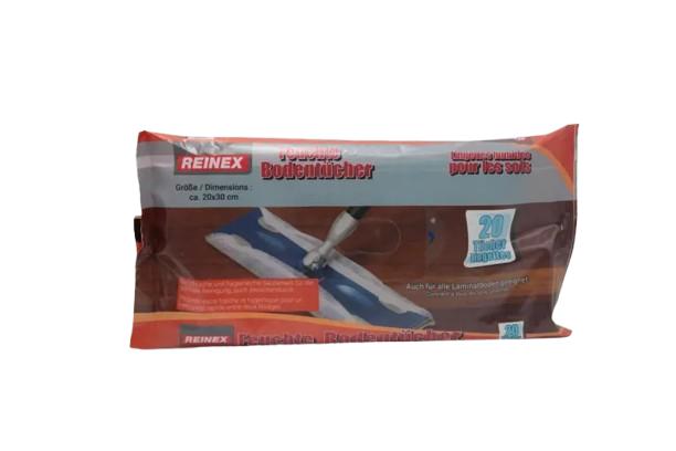 REINEX Feuchte Bodentücher 20 Stück
