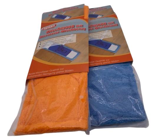 REINEX Wischmopp 2-farb sort. m. Microfaserwischb.