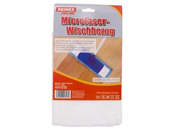 REINEX Microfaser Wischbezug blau und orange