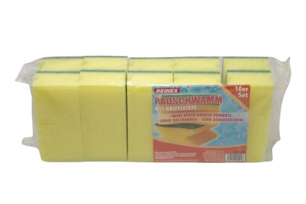 REINEX PACK Pad-Schwamm mit Griff 10er