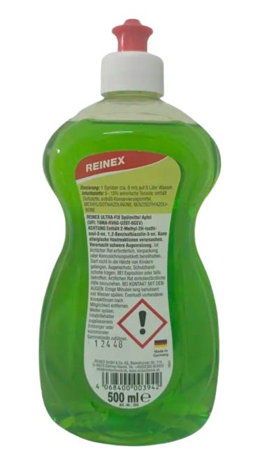 REINEX Ultra-Fix Spülmittel Apfel 500 ml