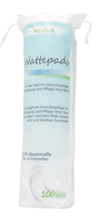 REGINA Wattepads 100-er Baumwolle