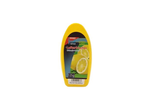 REINEX FRESH Lufterfrischergel Lemon, 125g