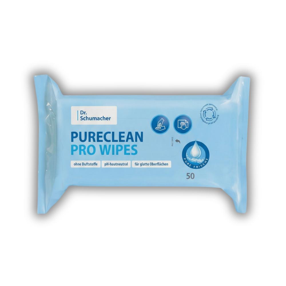 Dr. Schumacher PURECLEAN PRO WIPES Feuchttücher