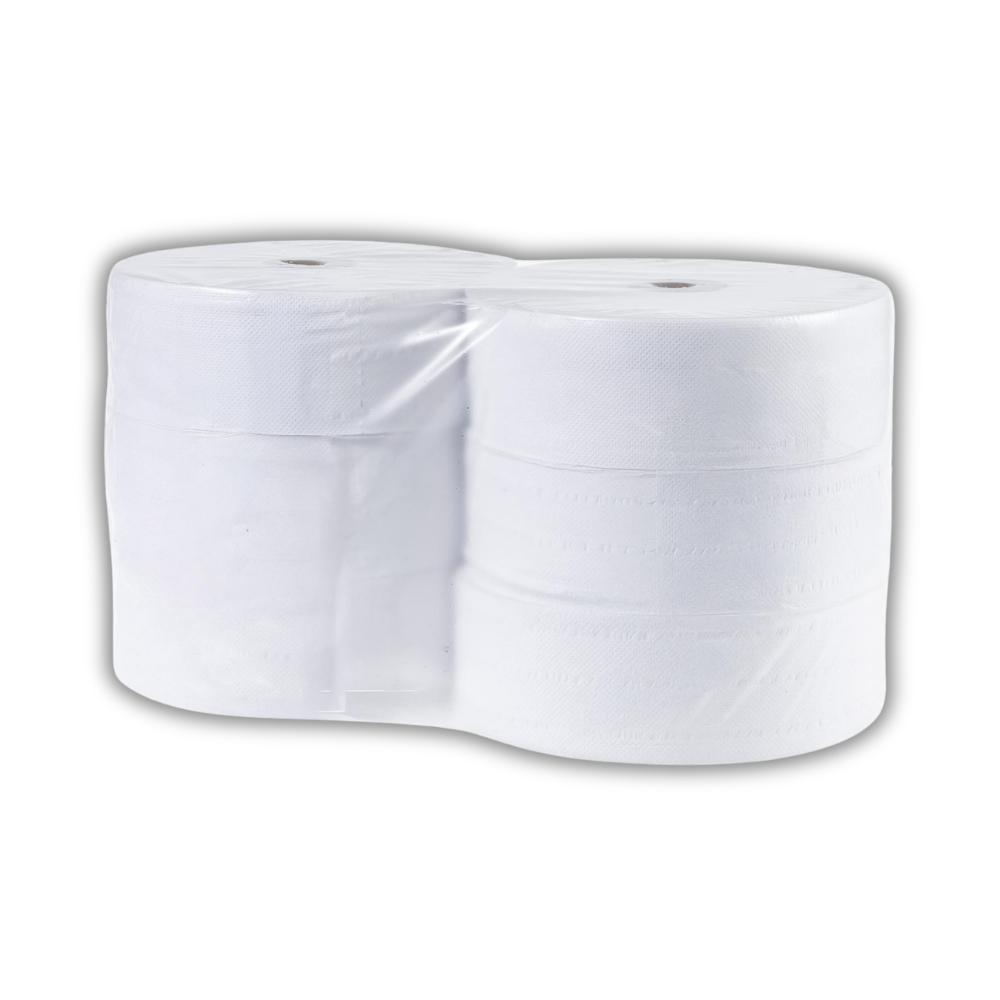 Toilettenpapier Jumbo Großrolle, 2-lagig, 1591 Blatt, Zellulose