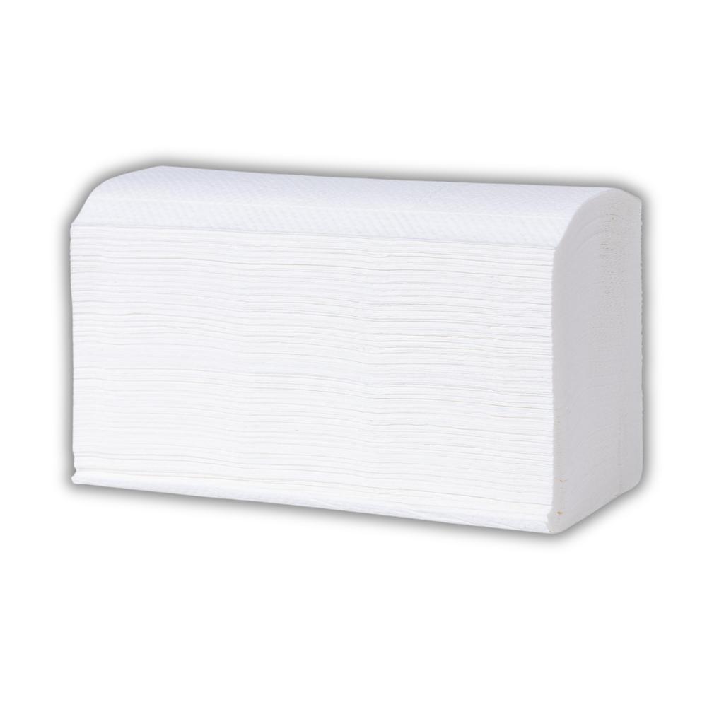 Falthandtücher, N-Falz, 2-lagig, 20,8 x 24,0 cm, 3000 Blatt, Zellulose