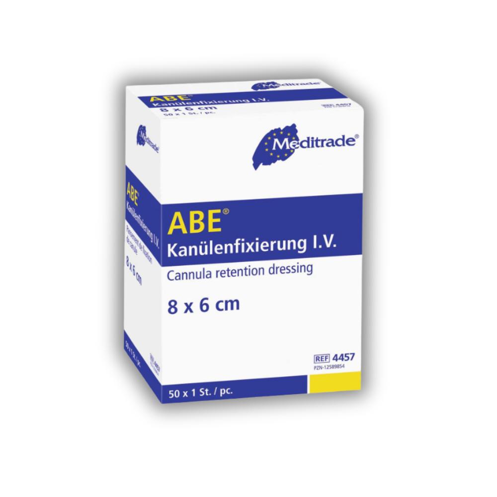ABE® Kanülenfixierung I.V., steril, 8 x 6 cm 20 x 10 cm,