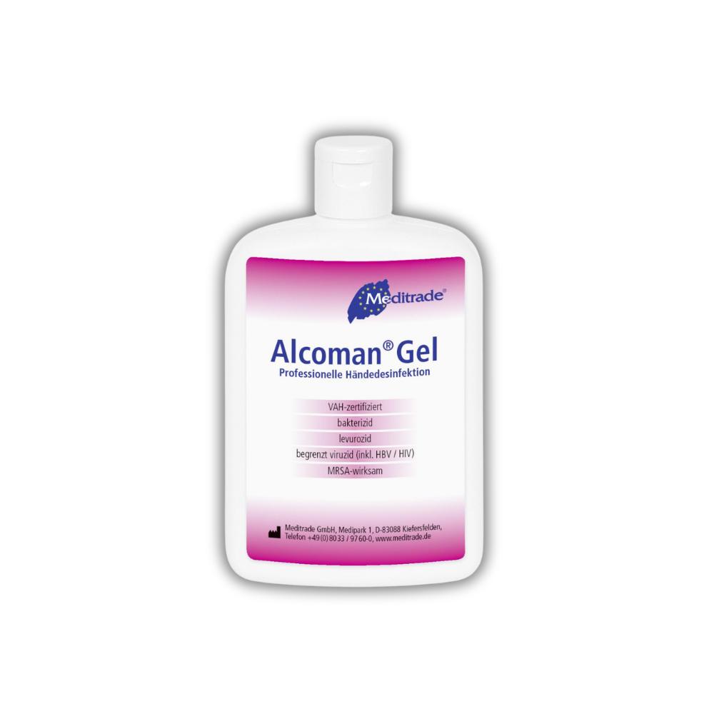 Alcoman Gel 100ml Händedesinfektion Kittelfalsche
