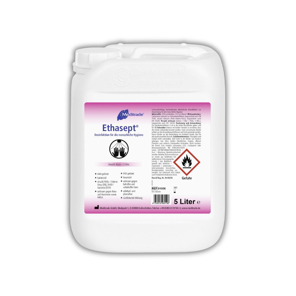 Ethasept Händedesinfektionsmittel, 5 Liter
