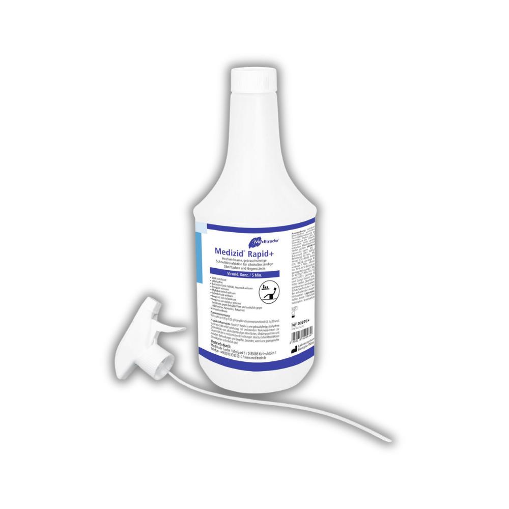 Medizid Rapid+ aldehydfreie Flächendesinfektion, 1 Liter