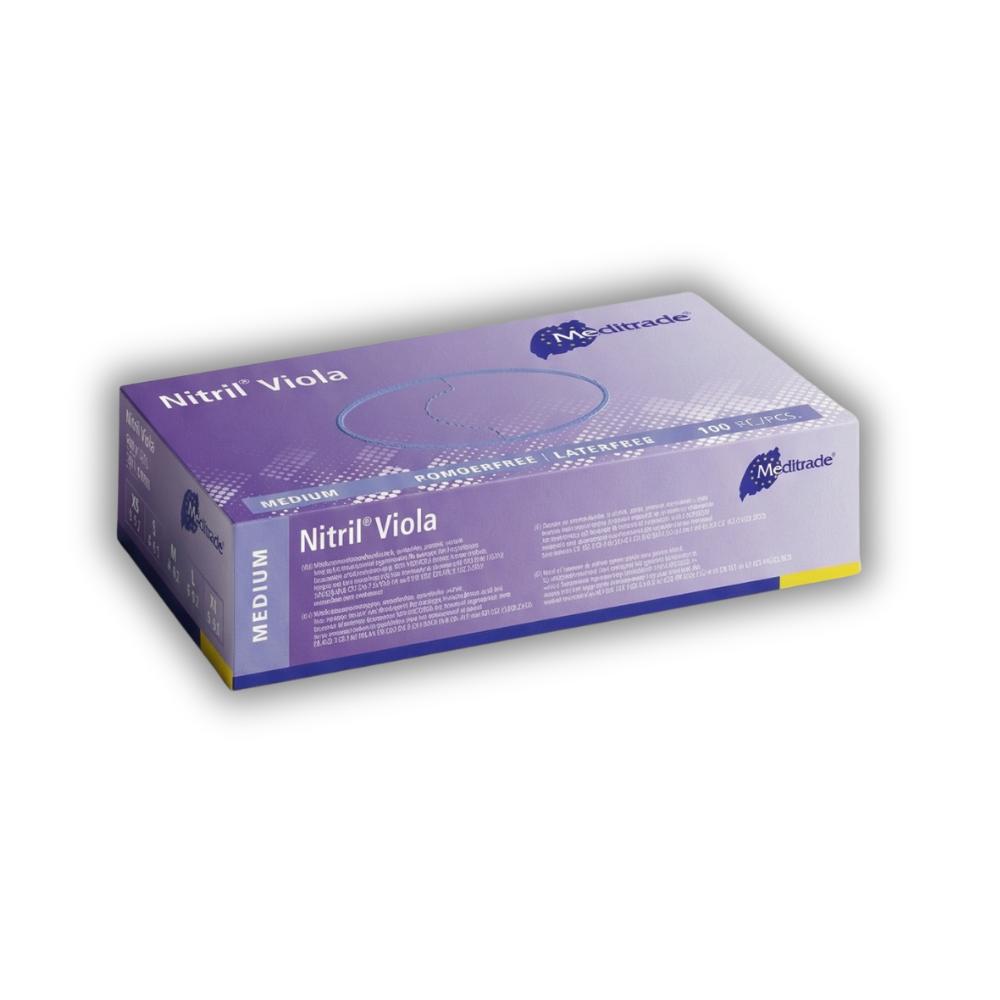 Nitril Viola, Gr. M violett-blau,