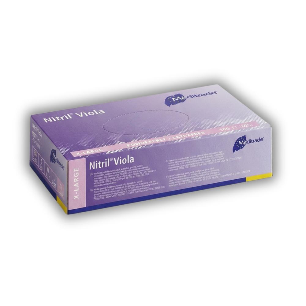 Nitril Viola, Gr.XL violett-blau,