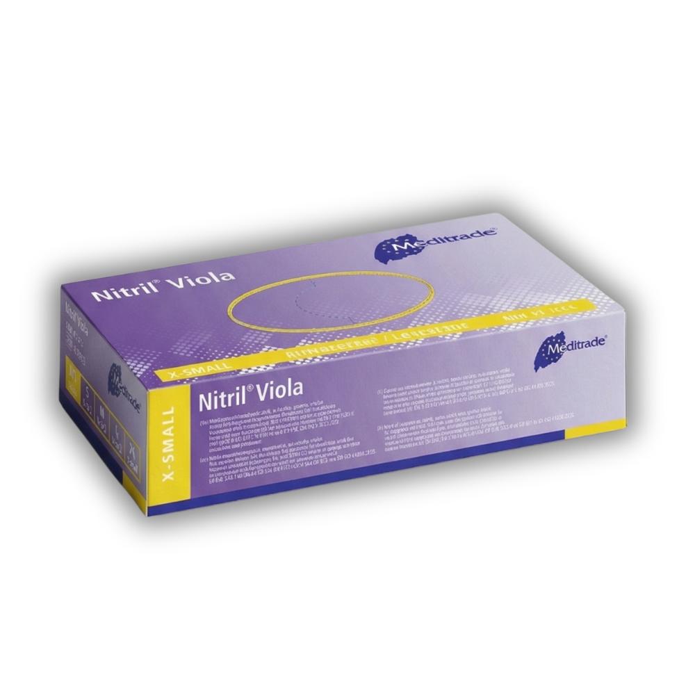 Nitril Viola, Gr. XS violett-blau,