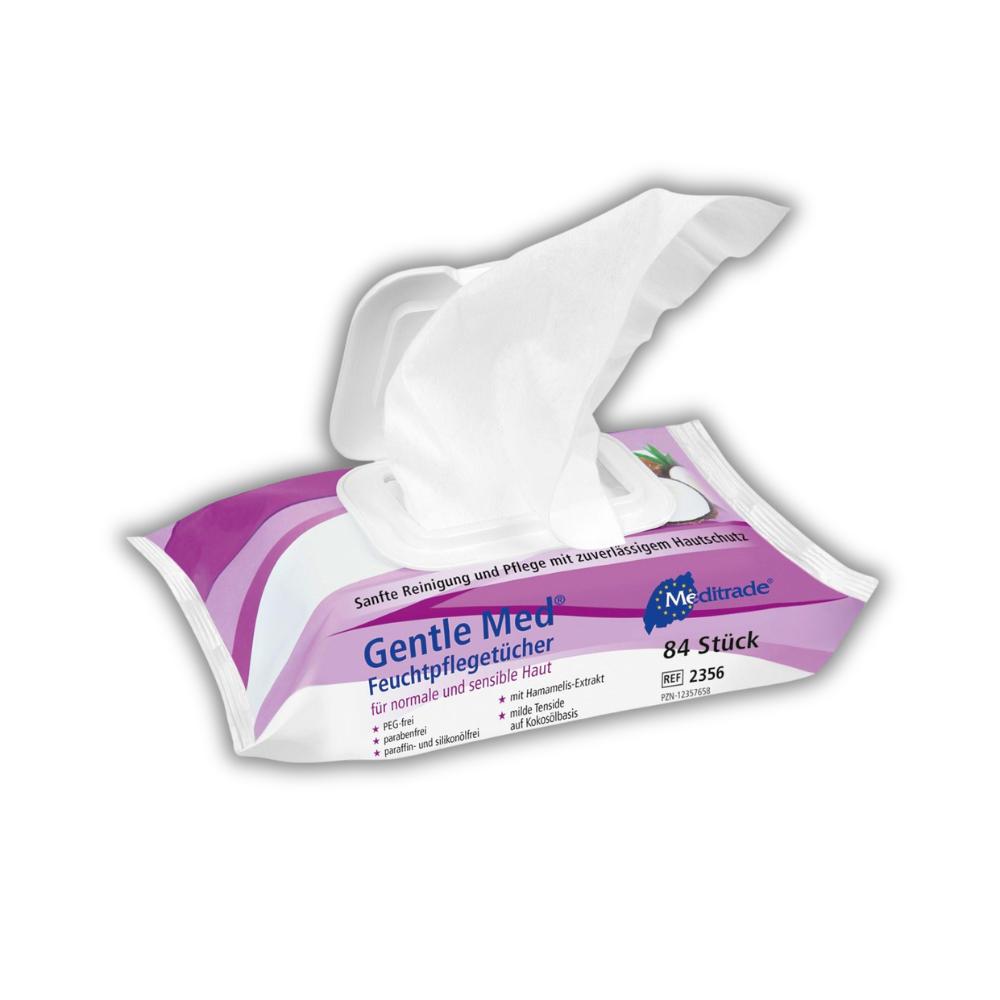 Gentle Med® Feuchtpflegetücher 80 Tücher