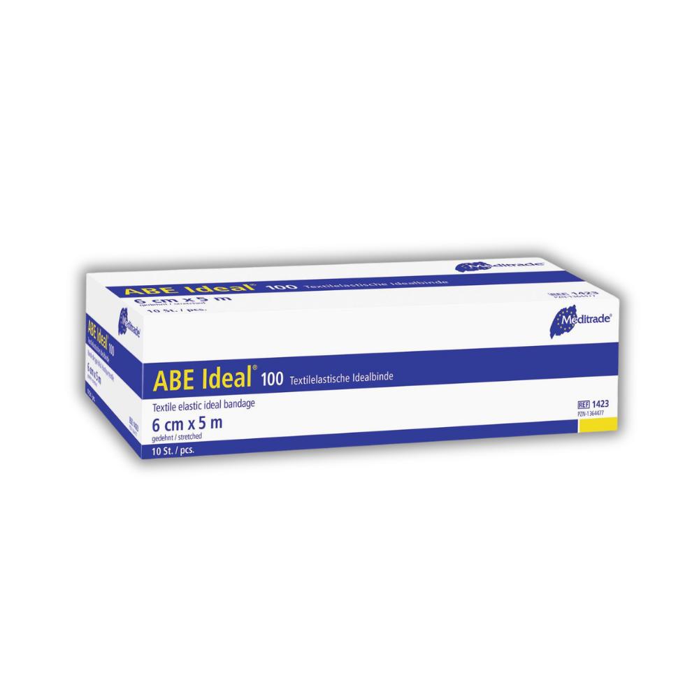 ABE Ideal® 100 Textilelastische Idealbinde, 100, 6cm x 5 m