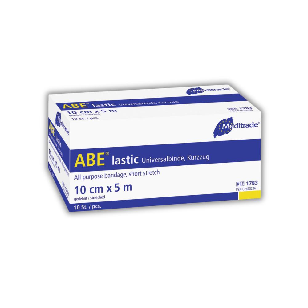 ABE® lastic unsteril dauerelastische Mittelzugbinde, 10 cm x 5 m,