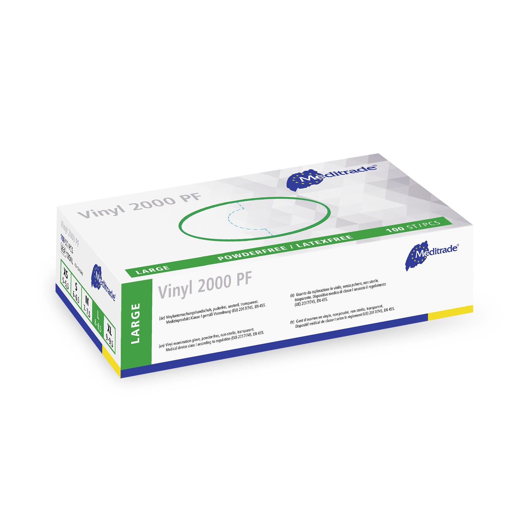 Meditrade Vinyl 2000 PF Gr. L