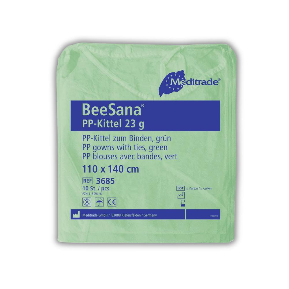 BeeSana PP-Kittel 23 g 110 x 140 cm, grün