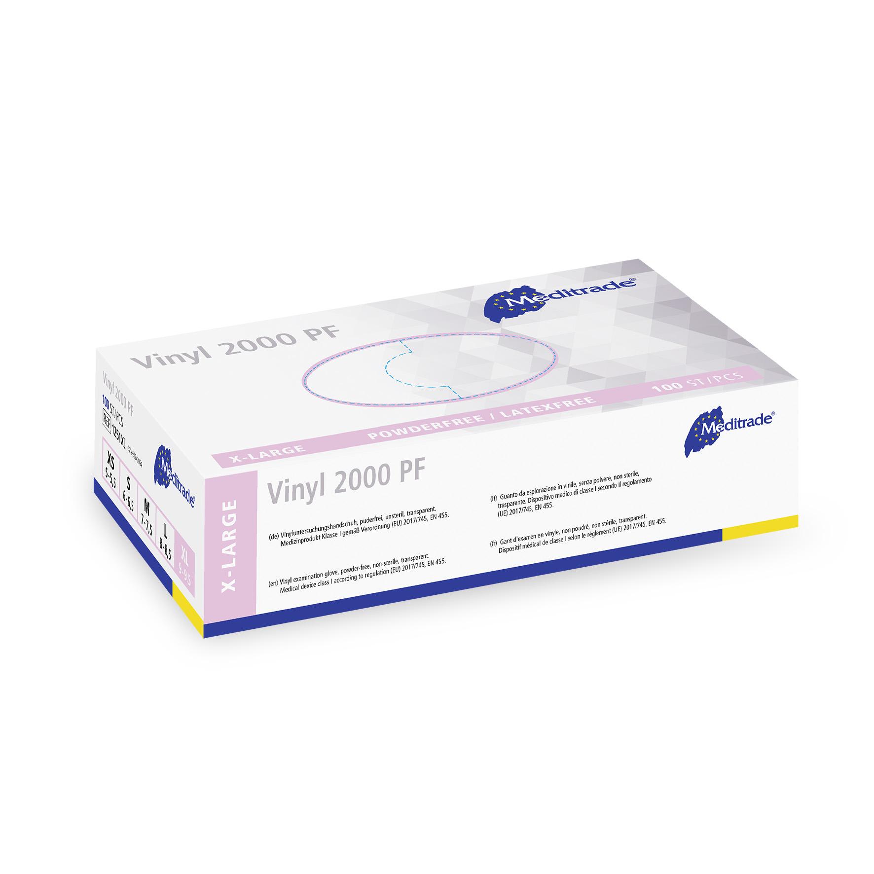 Meditrade Vinyl 2000 PF Gr. XL