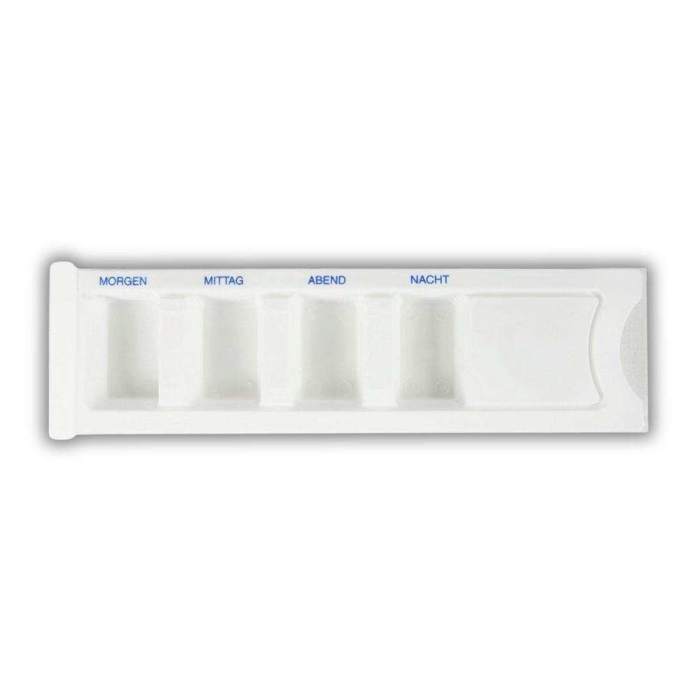 Medikamentendispenser, weiß 4-fach