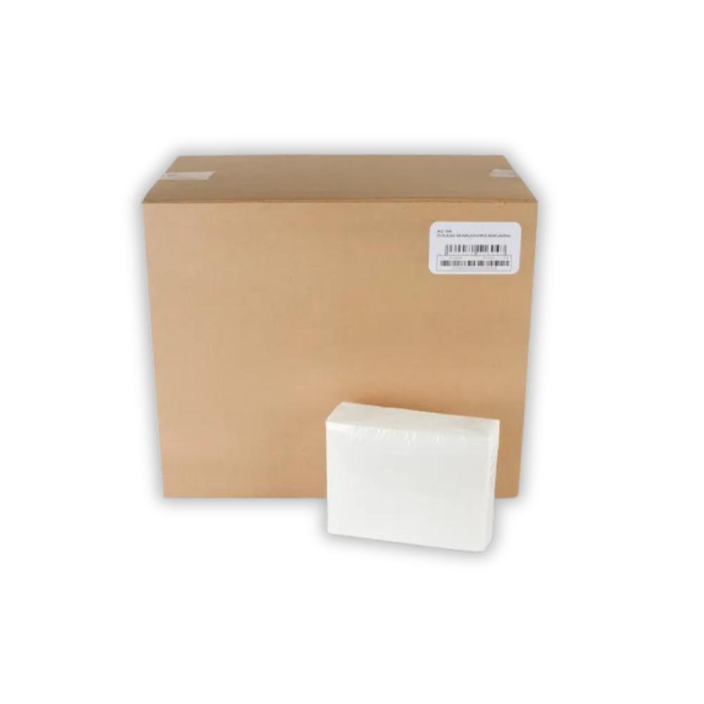 FUNNY Viskosetücher 40 x 30 cm, weiß 1-lagig, 24 x 50 Stück