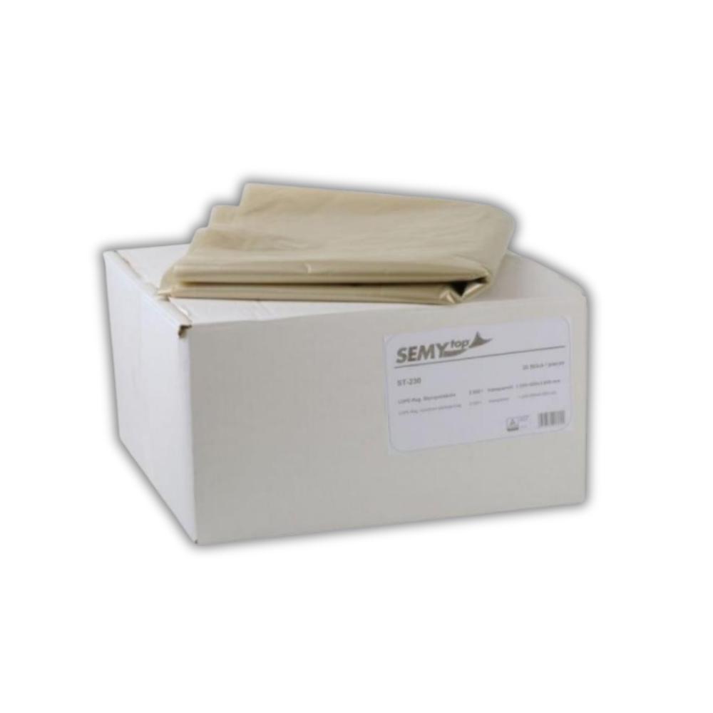 SEMYtop LDPE-Reg. Styroporsäcke, transparent, Typ 100, ca. 2.500 l 1.250+850 x 2.600 mm